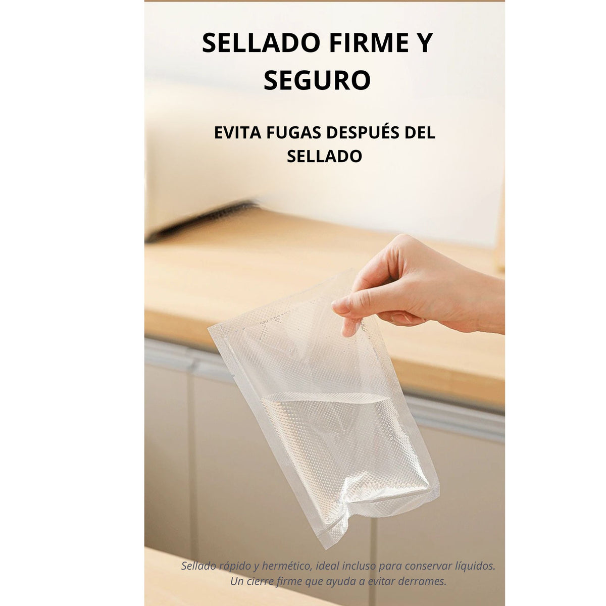 Mini sellador térmico de bolsas de plástico