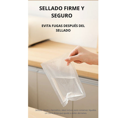 Mini sellador térmico de bolsas de plástico